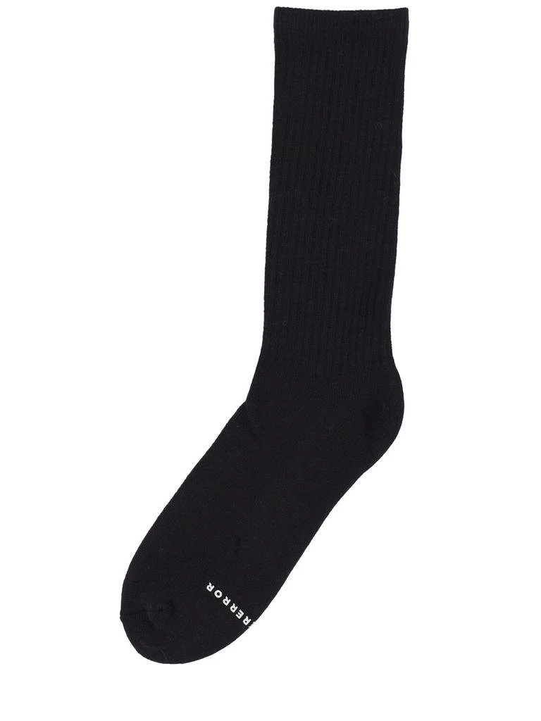 商品ADER error|Logo Intarsia Cotton Blend Socks,价格¥176,第2张图片详细描述