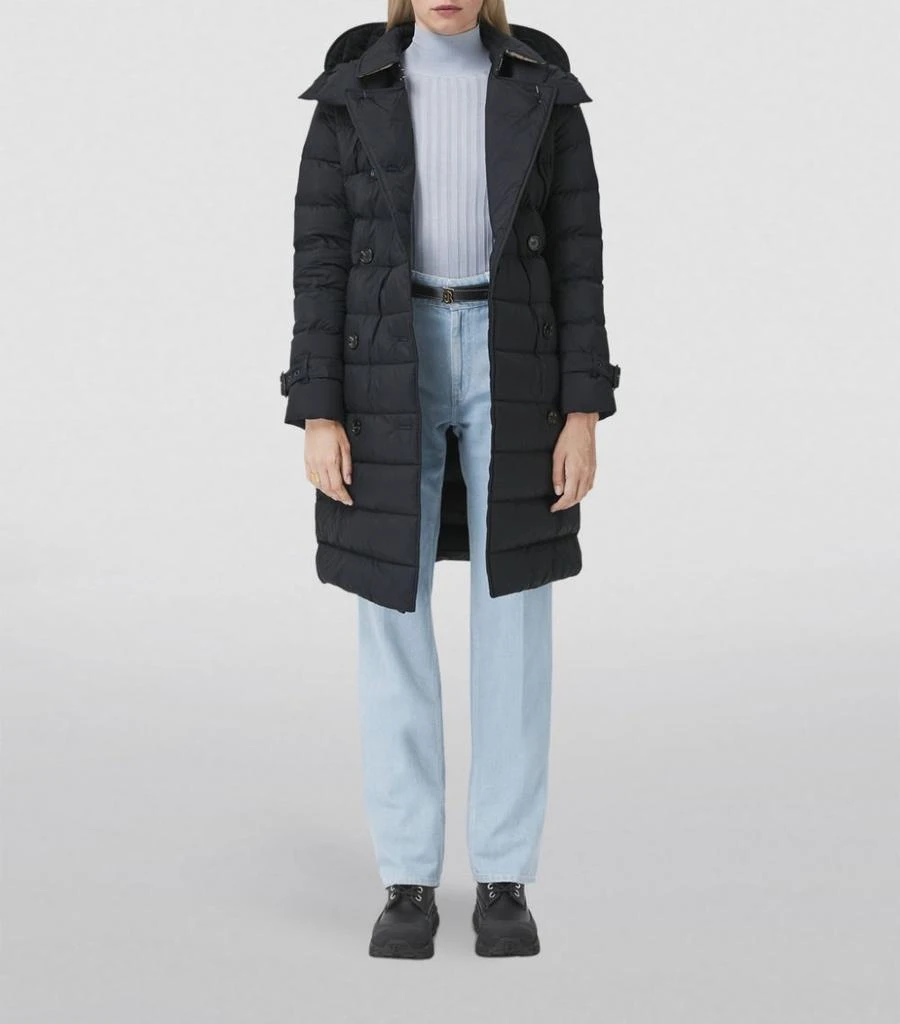 商品Burberry|Belted Puffer Coat,价格¥11192,第2张图片详细描述