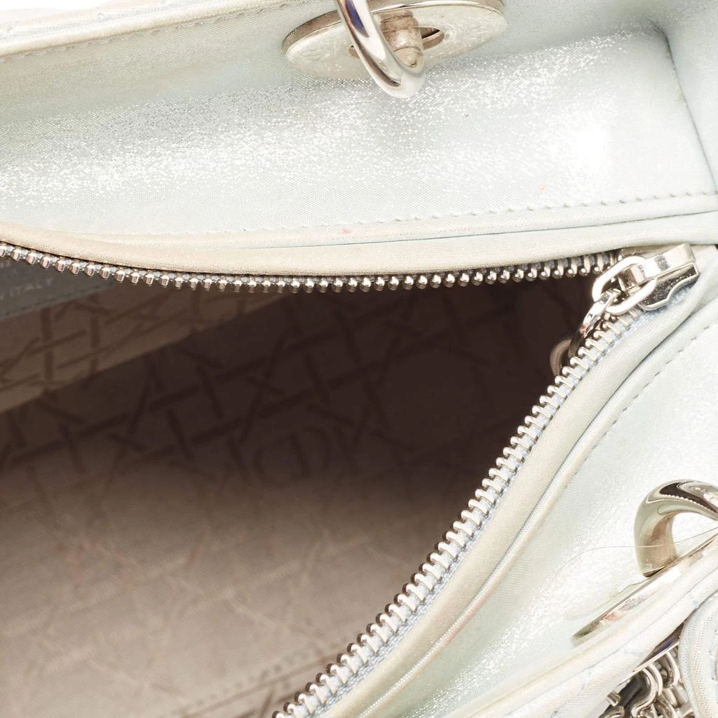 Dior Light Blue Shimmer Suede Medium Lady Dior Tote 商品