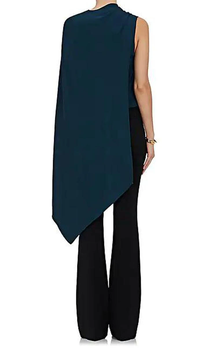 商品Narciso Rodriguez|Crepe Asymmetric-Cape Top,价格¥2152,第2张图片详细描述