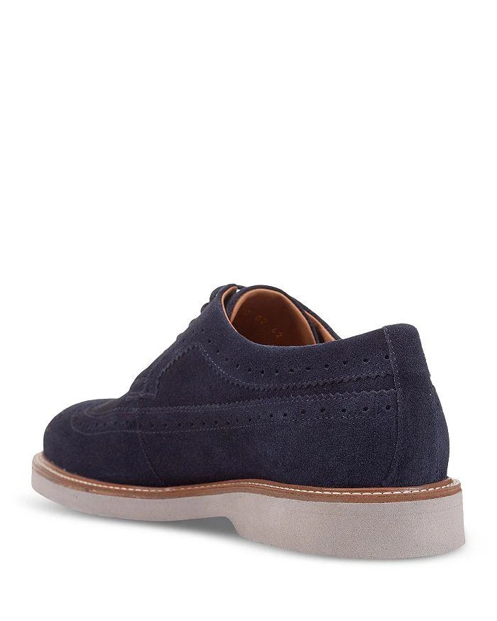 商品Geox|Men's Gubbio Suede Brogue Oxfords,价格¥1346,第3张图片详细描述