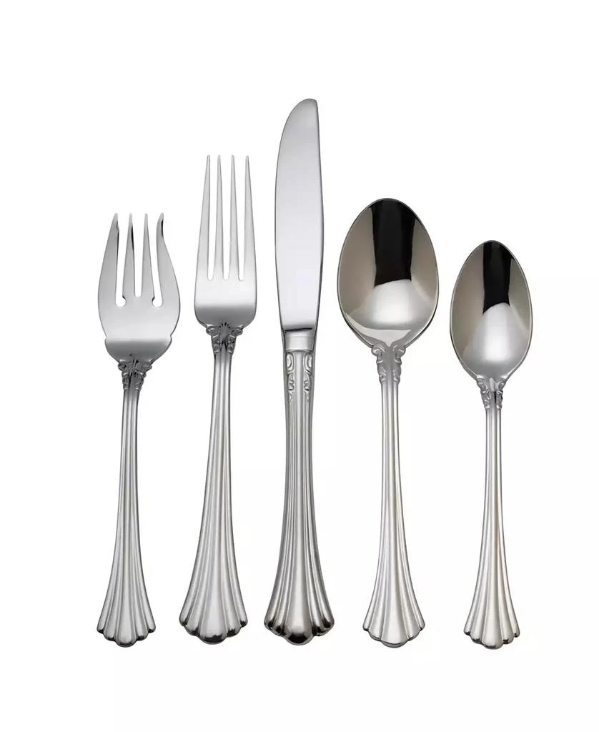 商品Reed & Barton|1800 5 Pieces Flatware Place Setting Set,价格¥748,第1张图片