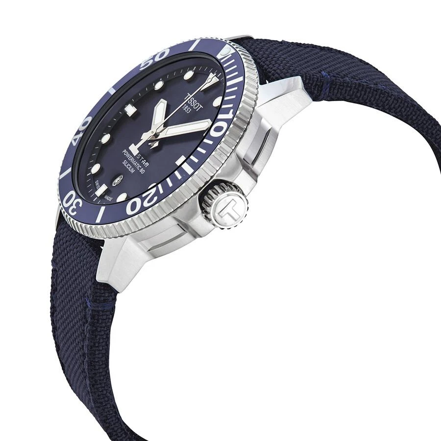 商品Tissot|Seastar 1000 Automatic Blue Dial Men's Watch T1204071704101,价格¥4053,第2张图片详细描述