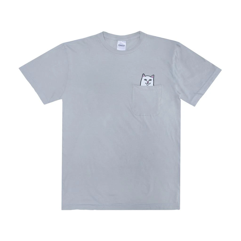 商品RIPNDIP|Lord Nermal Pocket Tee (Grey),价格¥153,第1张图片