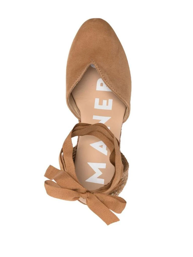 商品MANEBÍ|MANEBÍ Tie-fastening espadrille wedges,价格¥1120,第4张图片详细描述