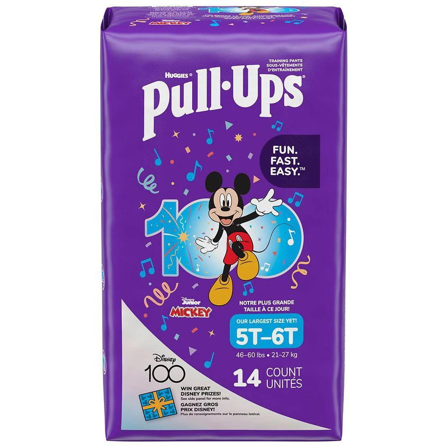 商品Huggies Pull-Ups|Boys' Potty Training Pants Size 5T-6T (14 Ct),价格¥125,第2张图片详细描述