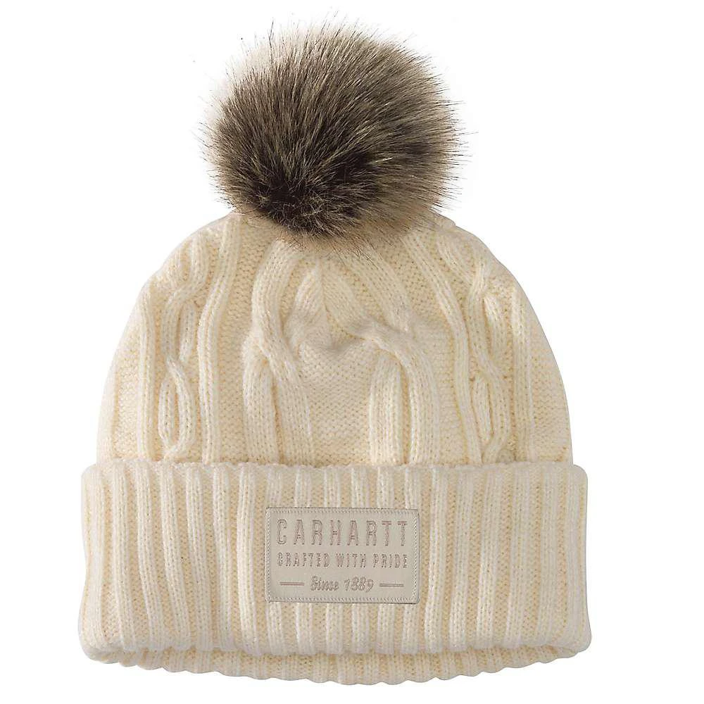 商品Carhartt|Carhartt Women's Knit Pom-Pom Beanie,价格¥248,第1张图片