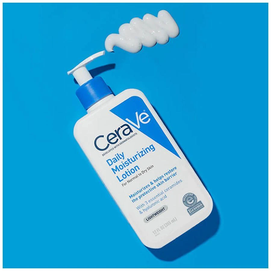 CeraVe Moisturizing Face and Body Lotion with Hyaluronic Acid for Normal to Dry Skin Unscented 9