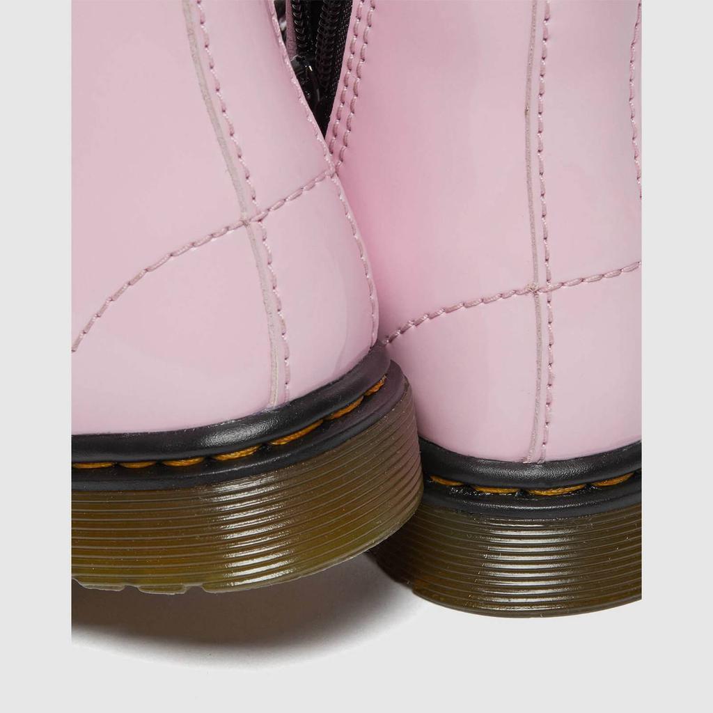 商品Dr. Martens|Dr. Martens Toddlers' 1460 Patent Lamper Lace Up Boots - Pale Pink,价格¥482,第7张图片详细描述