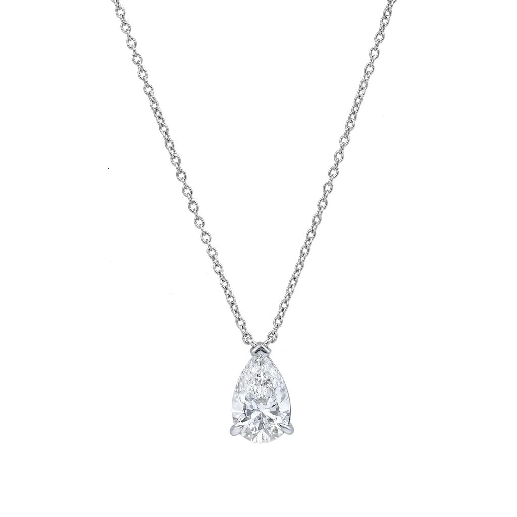 商品LuvMyJewelry|Pear Perfection 14K Gold Lab Grown Diamond Necklace - 0.75 ct,价格¥6025,第4张图片详细描述