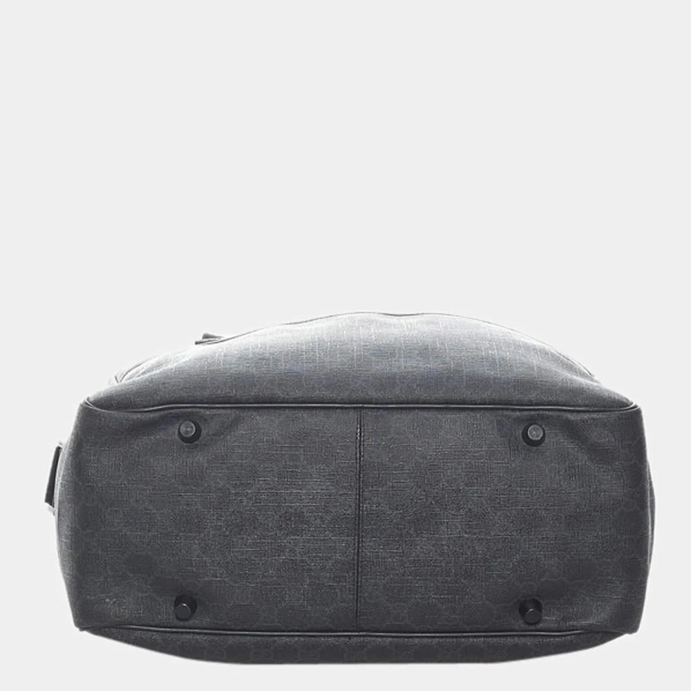 商品[二手商品] Gucci|Gucci Black GG Supreme Duffle Bag,价格¥5244,第4张图片详细描述