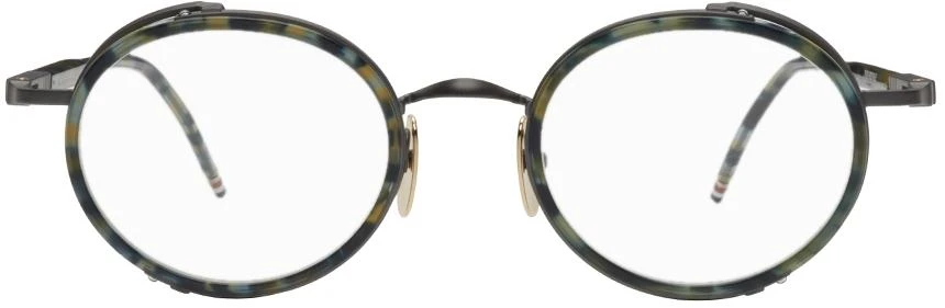 商品Thom Browne|Tortoiseshell TB813 Glasses,价格¥3363,第1张图片