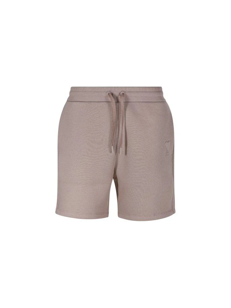 商品AMI|AMI Paris Logo Embossed Drawstring Shorts,价格¥1532,第1张图片