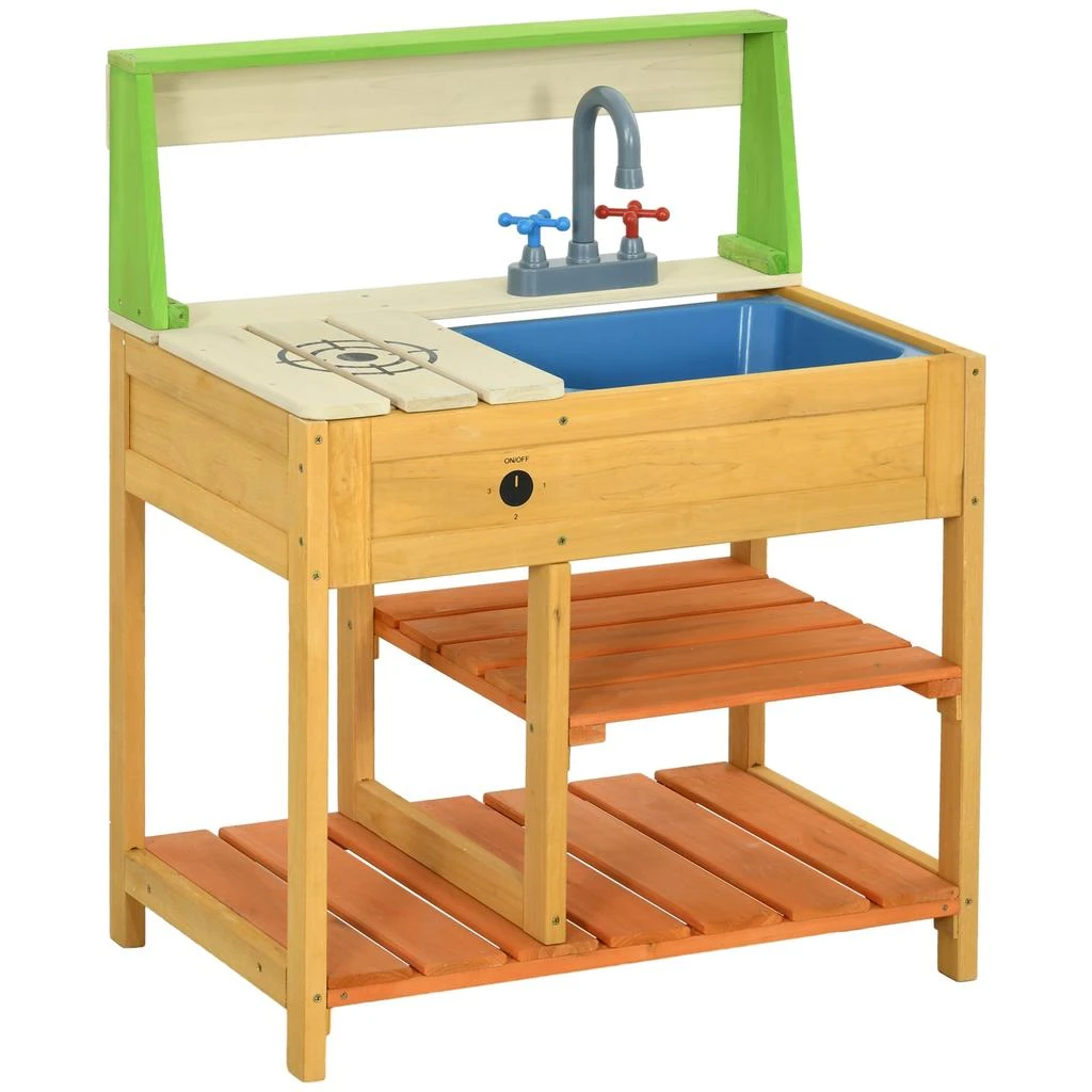 商品Simplie Fun|Simplie Fun Mud Kitchen Playset for Kids with Toys,价格¥1445,第1张图片