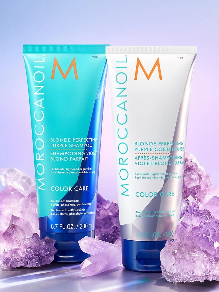 商品Moroccanoil|Blonde Perfecting Purple Conditioner,价格¥91,第3张图片详细描述
