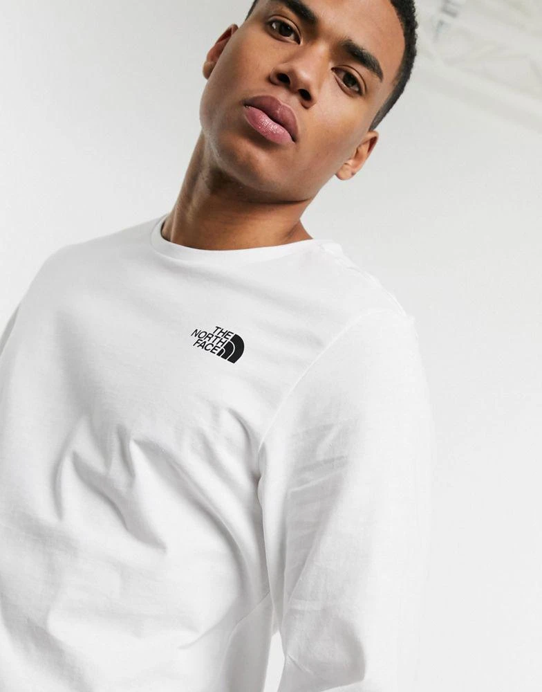 商品The North Face|The North Face Easy long sleeve t-shirt in white,价格¥317,第3张图片详细描述