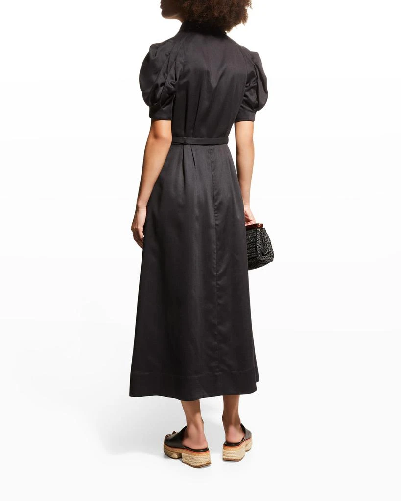 商品Gabriela Hearst|Sen Belted Shirtdress,价格¥5186,第4张图片详细描述