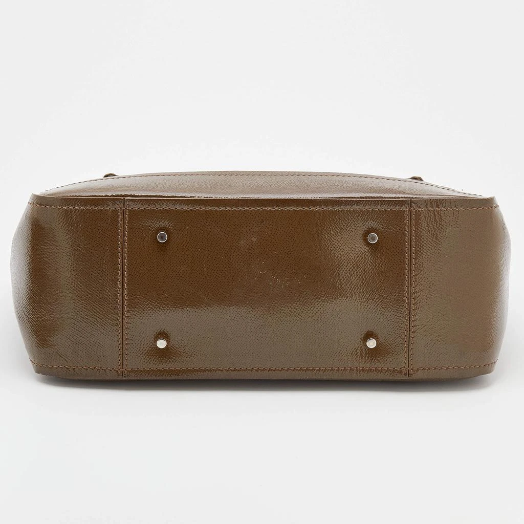 Burberry Brown Patent Leather Somerford Convertible Tote 商品