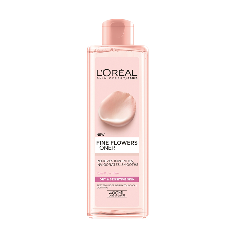 L'Oréal Paris 欧莱雅 玫瑰精华洁肤水 400ml商品第1张图片规格展示