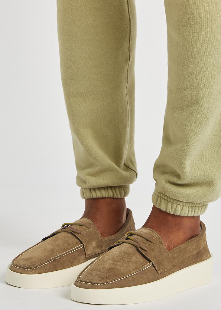 商品Fear of god|Brown suede boat shoes,价格¥4878,第7张图片详细描述