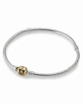 商品PANDORA|Moments 金扣银手链,价格¥1930,第1张图片详细描述