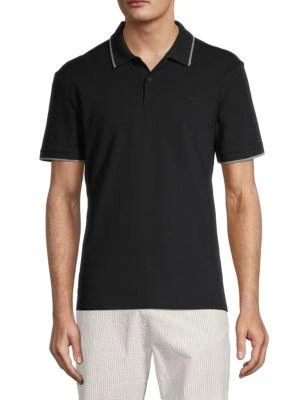 商品Calvin Klein|Pique Tipped Polo,价格¥224,第1张图片