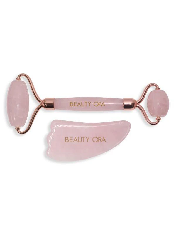 商品Beauty ORA|2-Piece Crystal Roller & Gua Sha Set,价格¥402,第1张图片