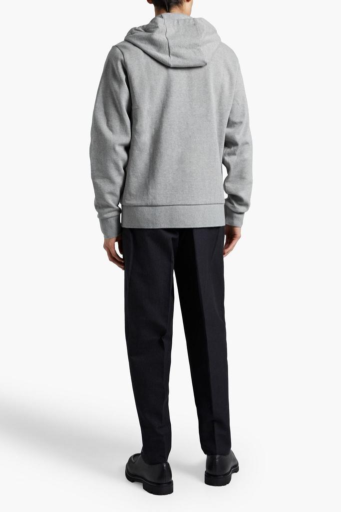 Mélange cotton-jersey hoodie商品第3张图片规格展示