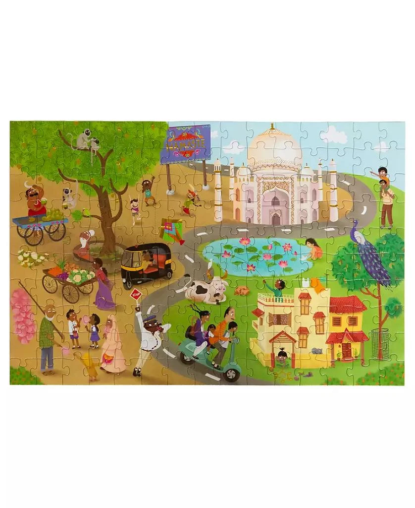 商品Kulture Khazana|Namaste India Tabletop Puzzle, 150 Pieces,价格¥225,第3张图片详细描述