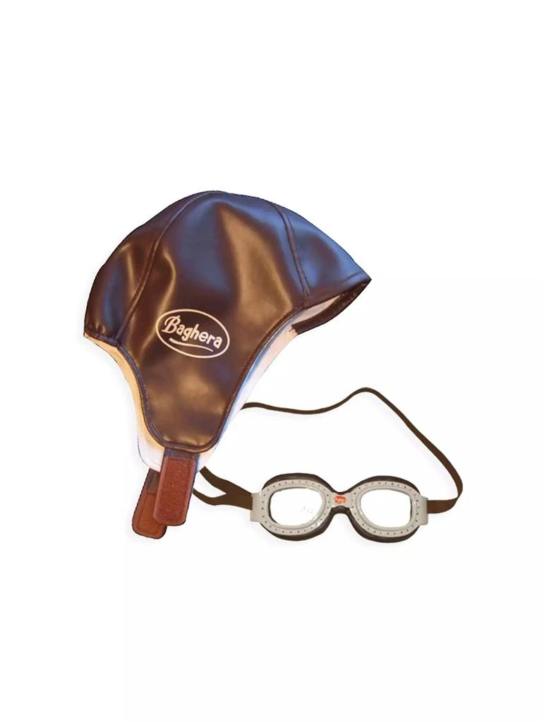 商品Baghera|Little Kid's & Kid's Racing Cap & Goggles 2-Piece Set,价格¥374,第1张图片
