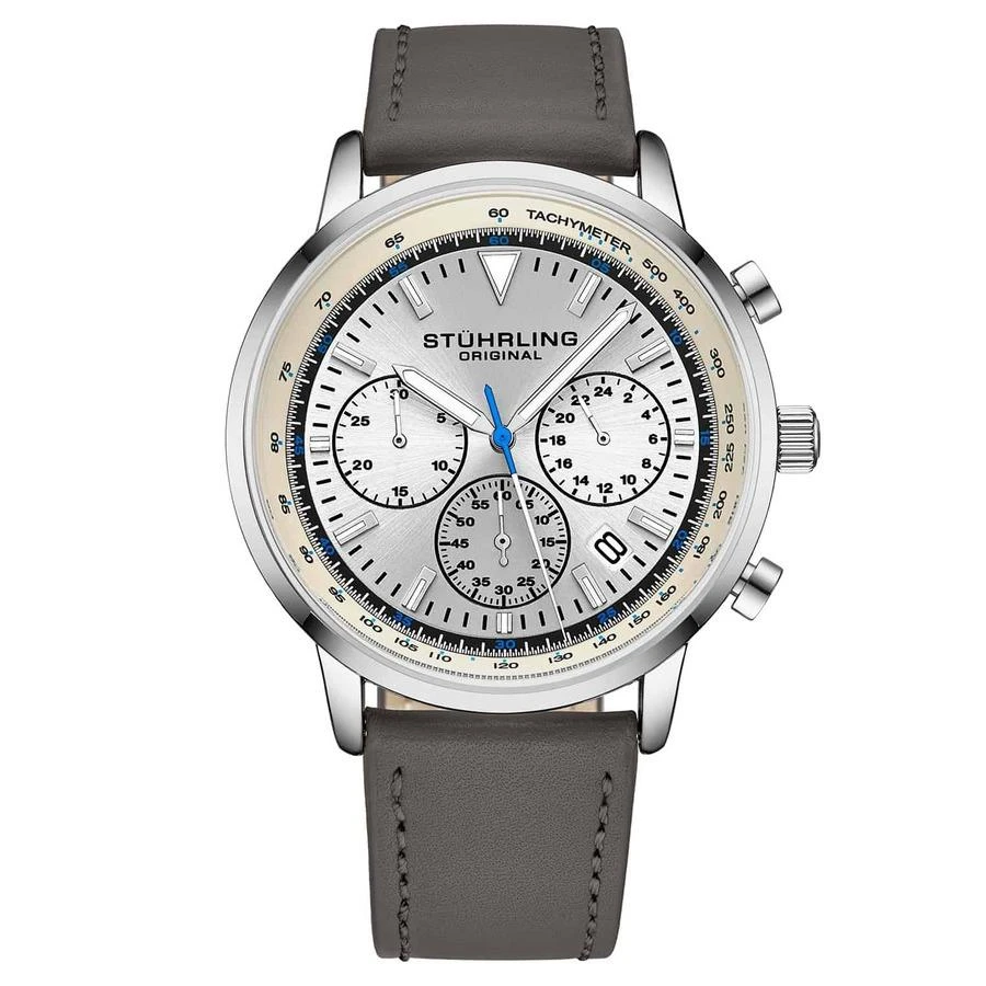 商品Stuhrling Original|Monaco Silver Dial Men's Watch M15888,价格¥744,第1张图片