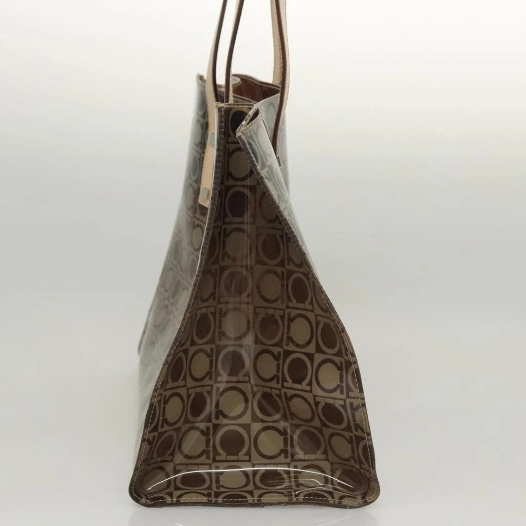 商品[二手商品] Salvatore Ferragamo|Gancini Shopping Vinyl Shoulder Bag (Pre-Owned),价格¥3138,第3张图片详细描述