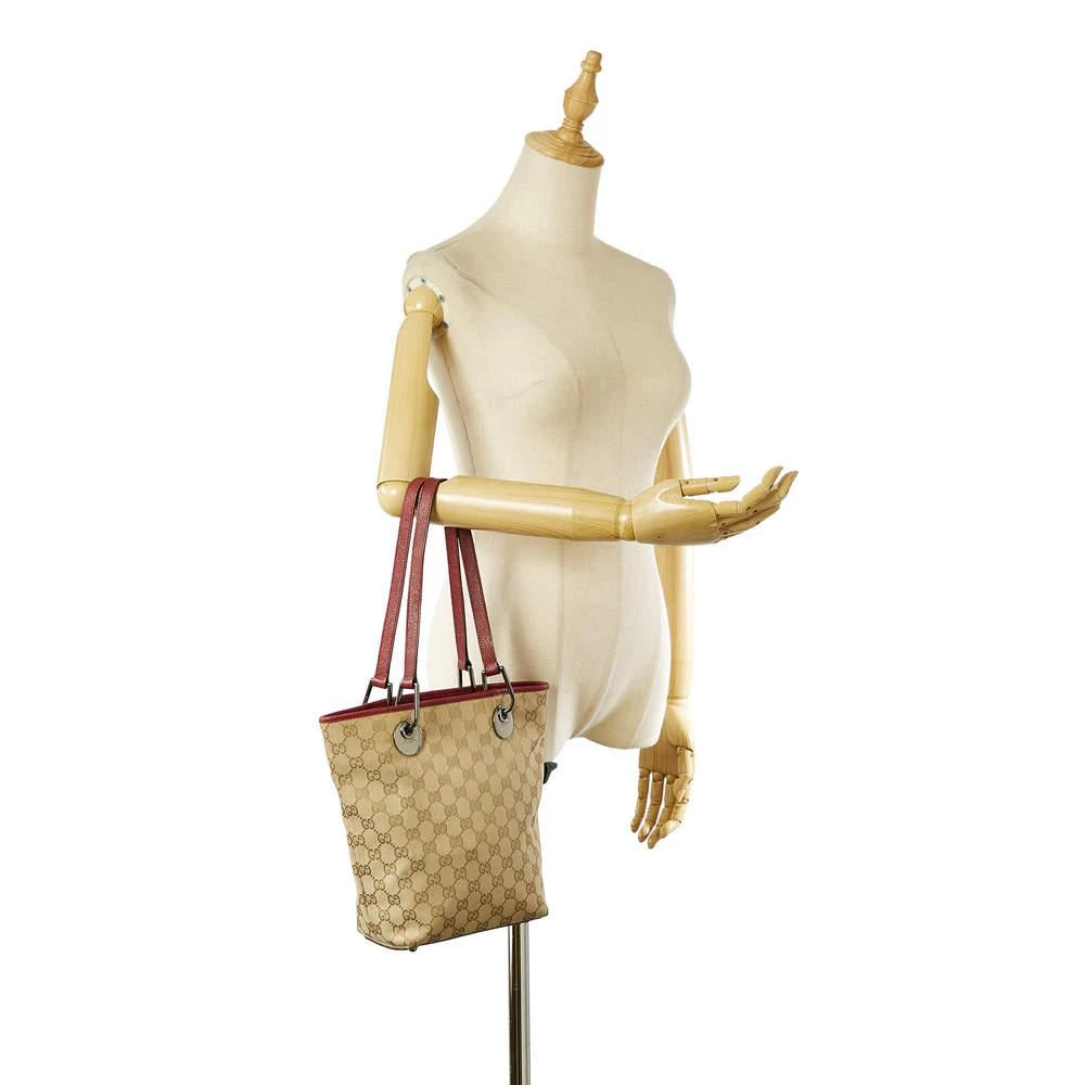 Gucci Brown/Beige GG Canvas Eclipse Tote Bag 商品