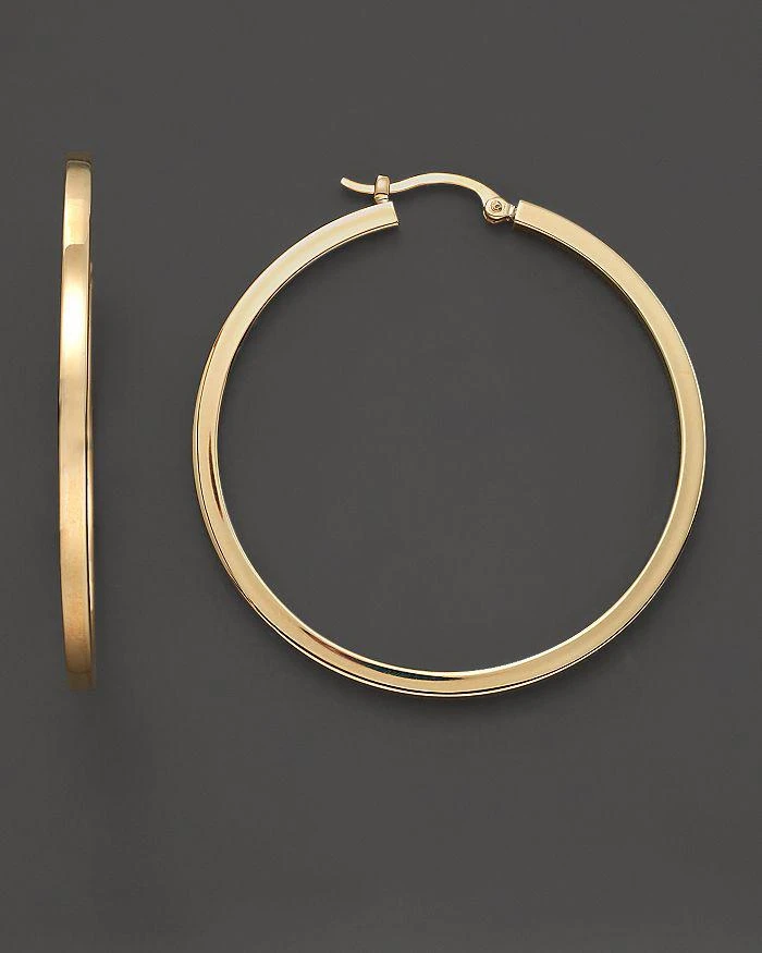 商品Bloomingdale's|14K Yellow Gold Extra Large Hoop Earrings - Exclusive,价格¥6140,第3张图片详细描述