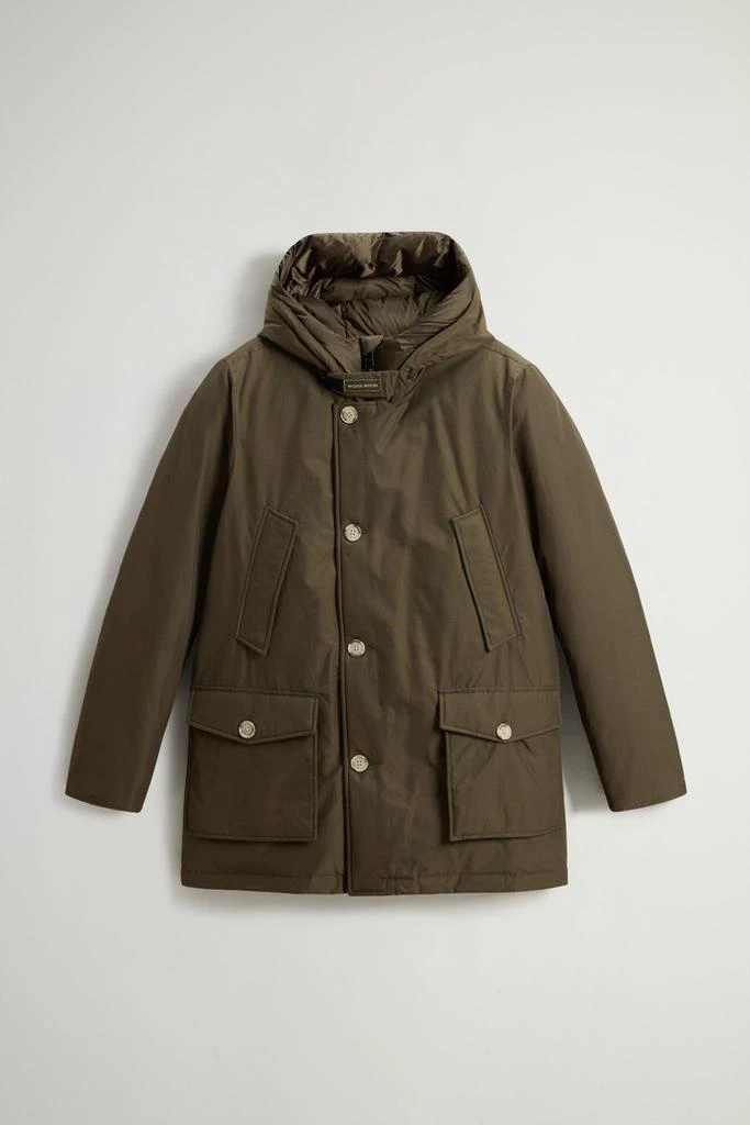 商品Woolrich|Arctic Parka in Ramar Cloth - Men - Beige,价格¥4827,第5张图片详细描述