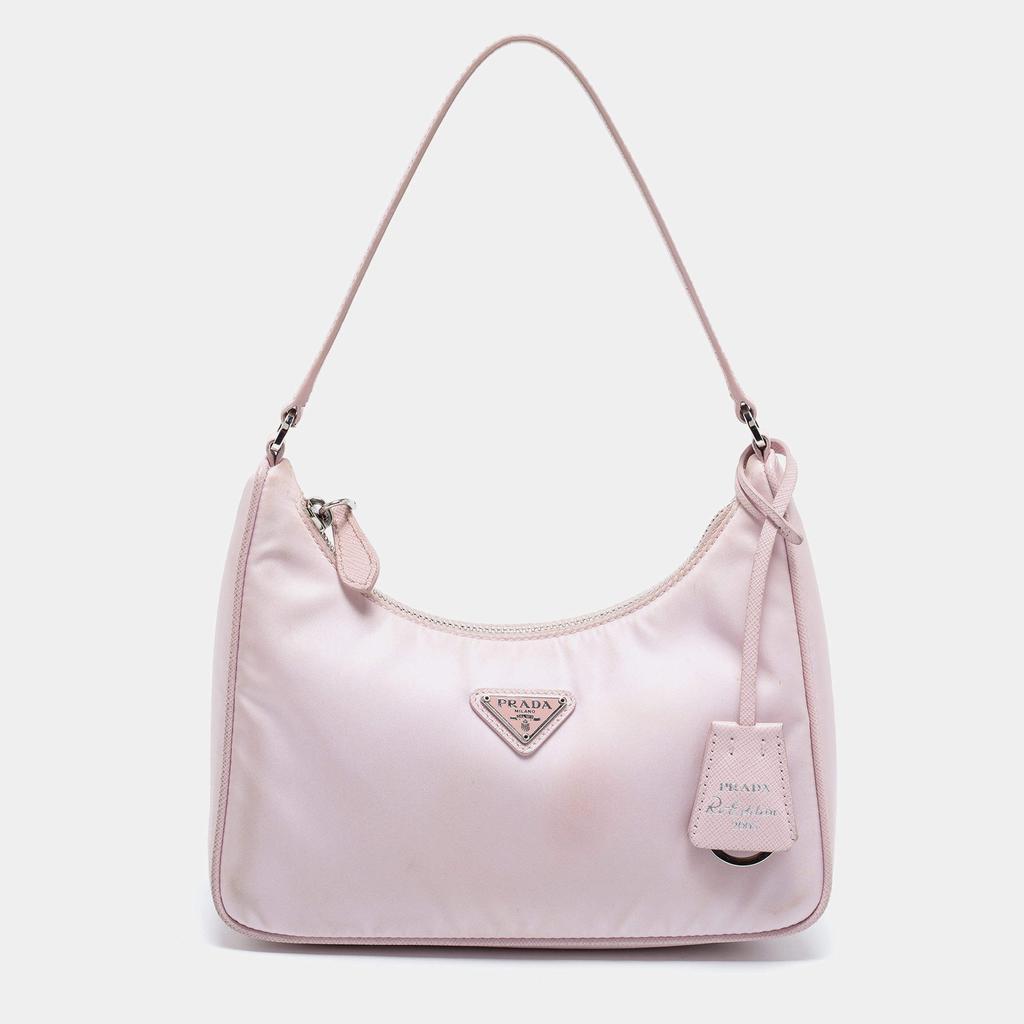 商品[二手商品] Prada|Prada Purple Nylon Re-Edition 2005 Shoulder Bag,价格¥7176,第1张图片