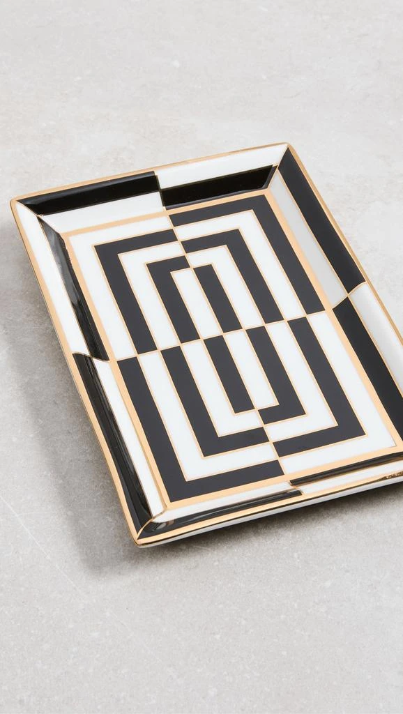 商品Jonathan Adler|Jonathan Adler Op Art 矩形托盘,价格¥559,第2张图片详细描述