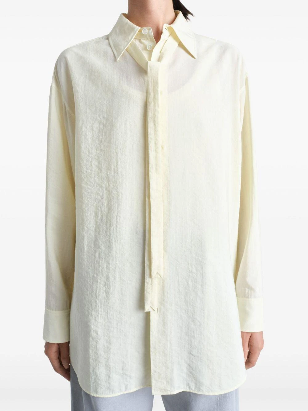 商品Lemaire|Lemaire 女士衬衫 SH1051LF1308222 白色,价格¥5442,第4张图片详细描述