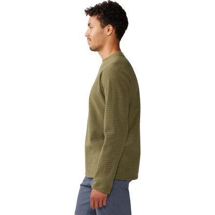 商品Mountain Hardwear|Summit Grid Long-Sleeve Crew - Men's,价格¥633,第4张图片详细描述