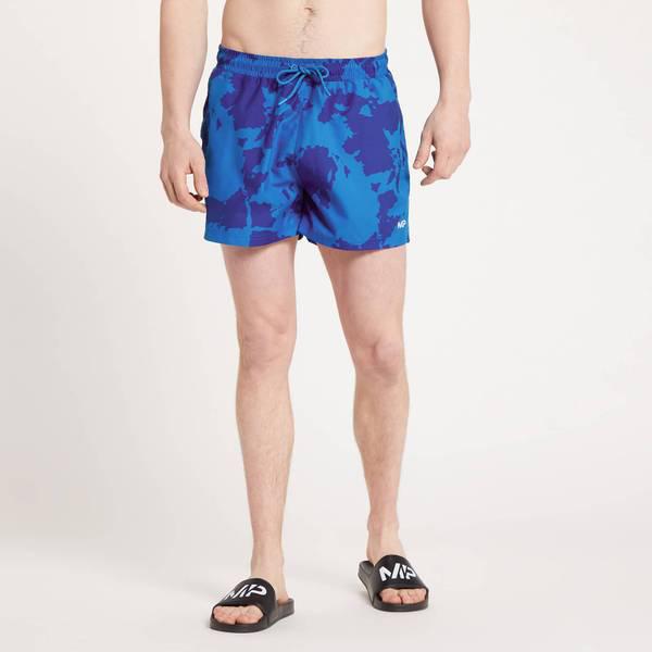 MP Men's Atlantic Printed Swim Shorts - True Blue商品第1张图片规格展示