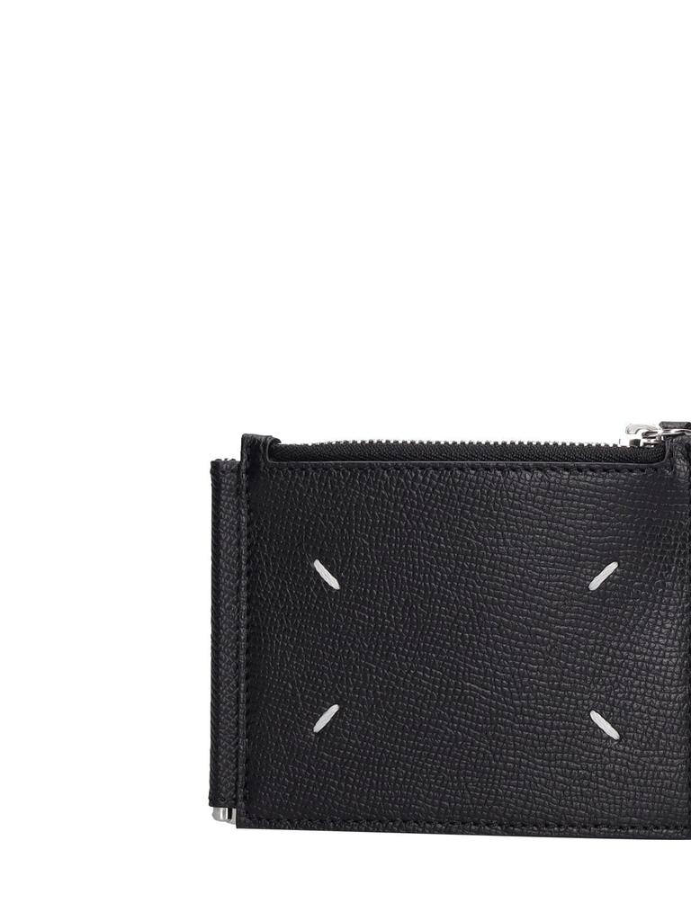 Grained Leather Wallet商品第1张图片规格展示