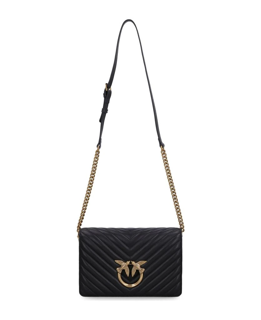 商品PINKO|Love Click Classic Leather Bag,价格¥2871,第5张图片详细描述