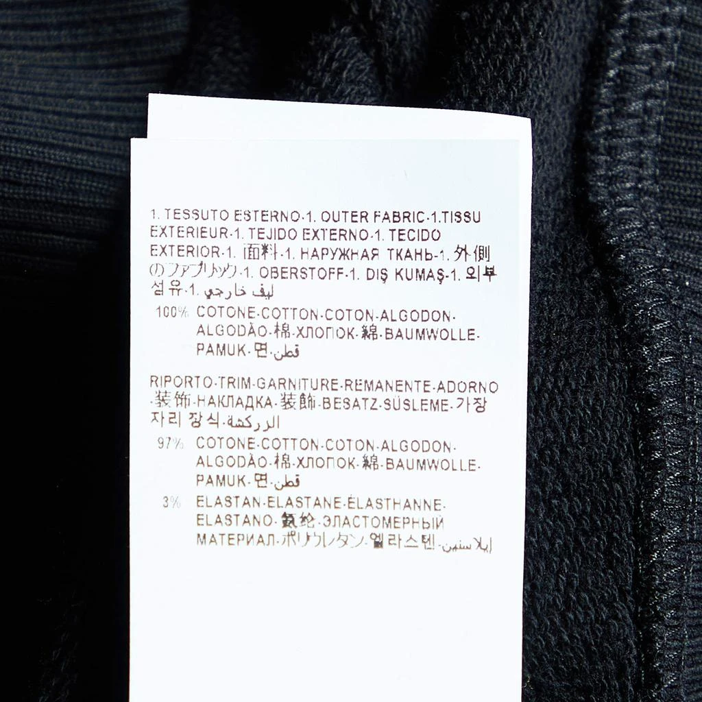商品Fendi|Fendi x Versace Black Fendace Print Cotton Crew Neck Sweatshirt L,价格¥8198,第5张图片详细描述