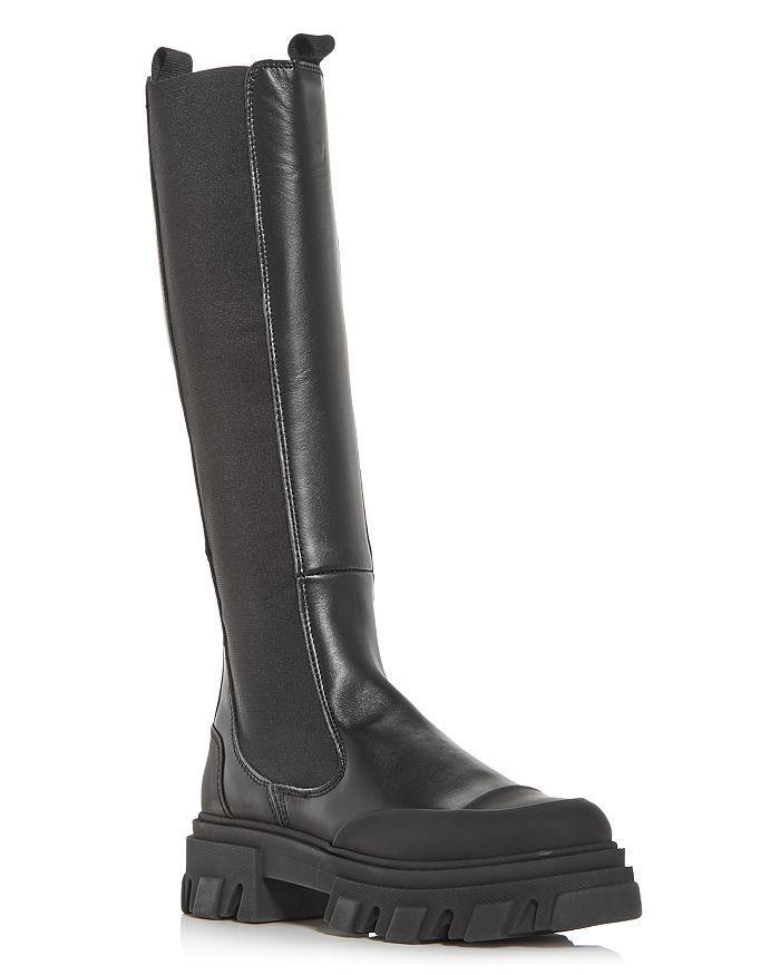 商品Ganni|Women's Tall Platform Chelsea Boots,价格¥4403,第3张图片详细描述