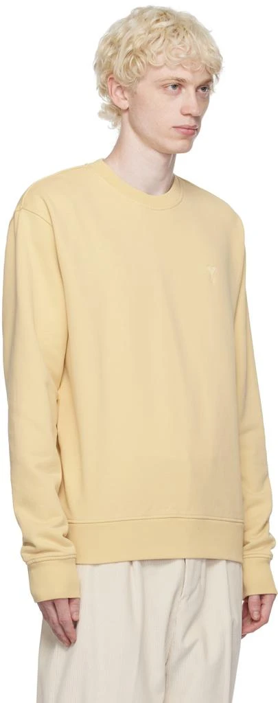 商品AMI|Yellow Ami de Cœur Sweatshirt,价格¥2300,第2张图片详细描述