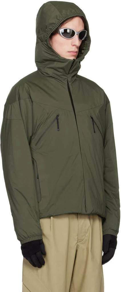 商品Goldwin 0|Taupe Padded Interliner Reversible Jacket,价格¥2820,第2张图片详细描述