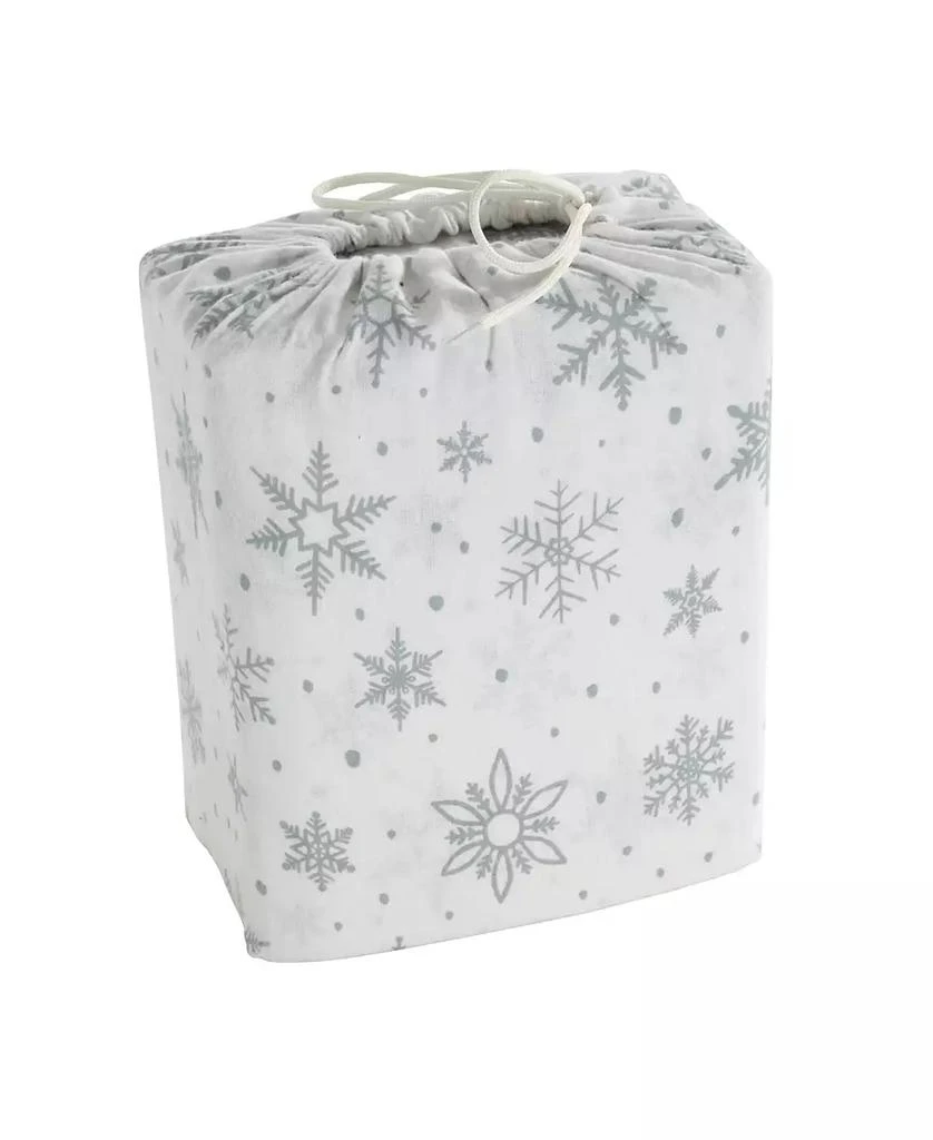 商品Avanti|Printed 100% Brushed Cotton Flannel 3-Pc.Sheet Set, Twin,价格¥419,第3张图片详细描述