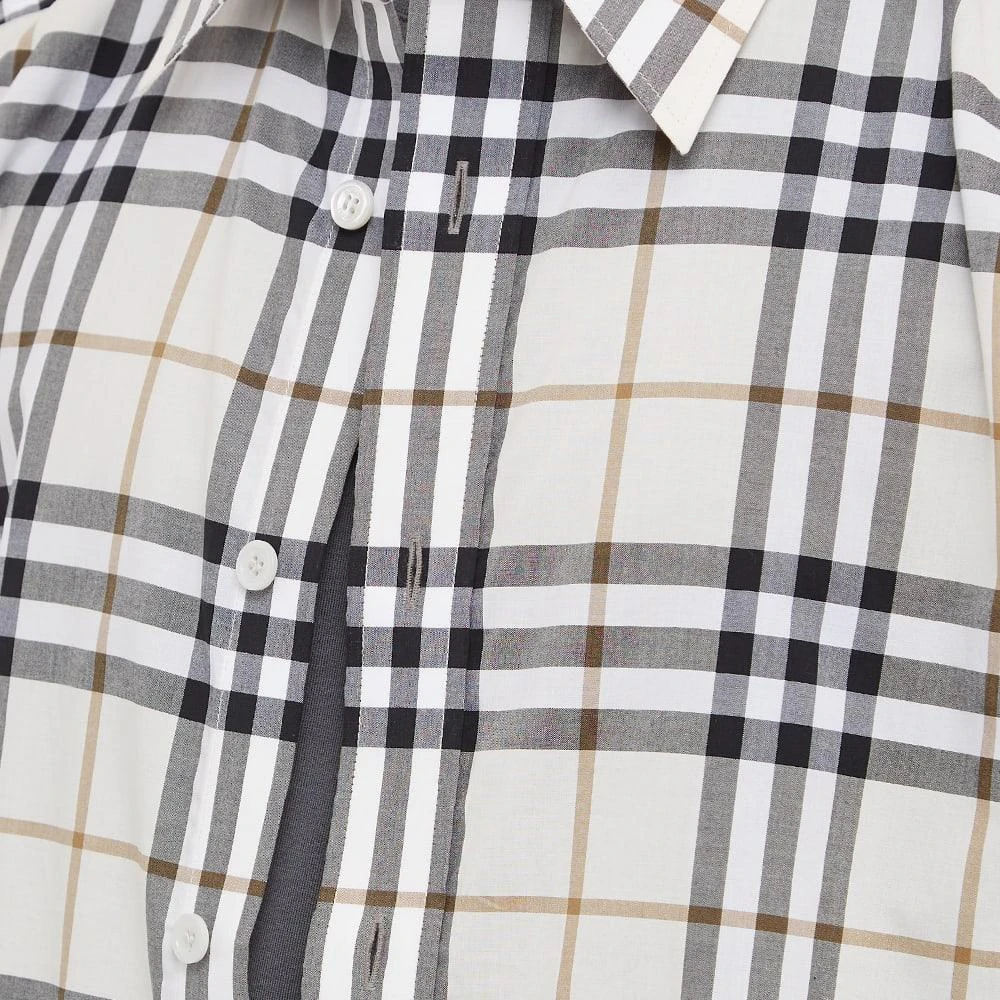 商品Burberry|Burberry Caxton Short Sleeve Check Shirt,价格¥3599,第5张图片详细描述