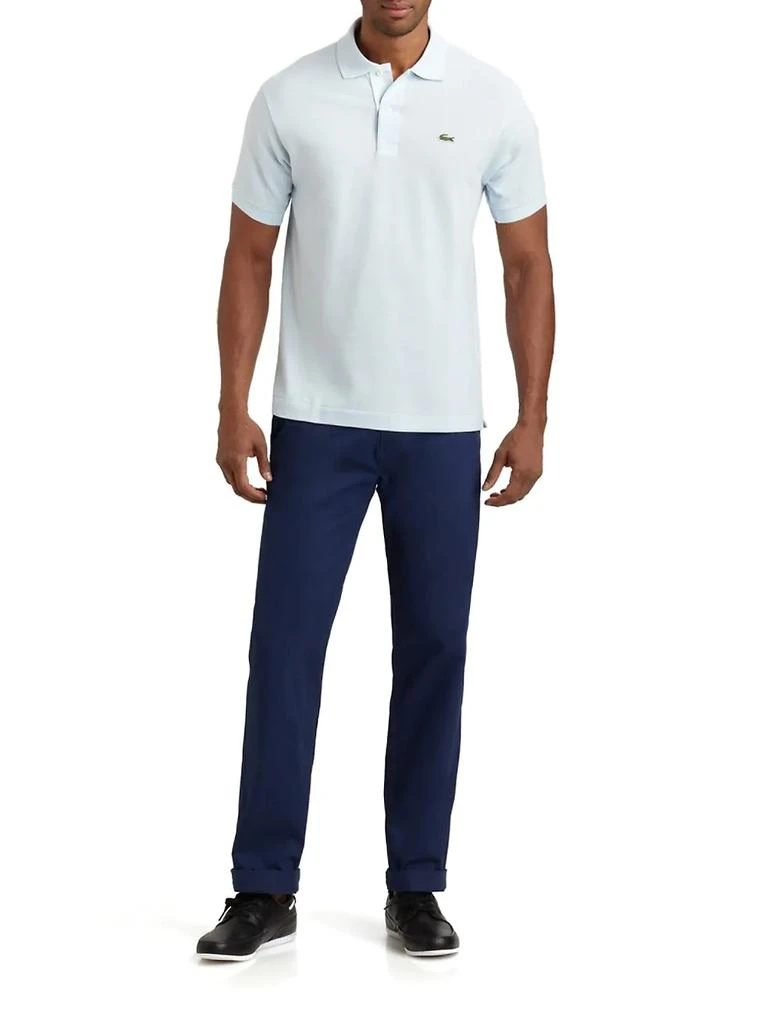 商品Lacoste|Knit Cotton Polo,价格¥534,第2张图片详细描述