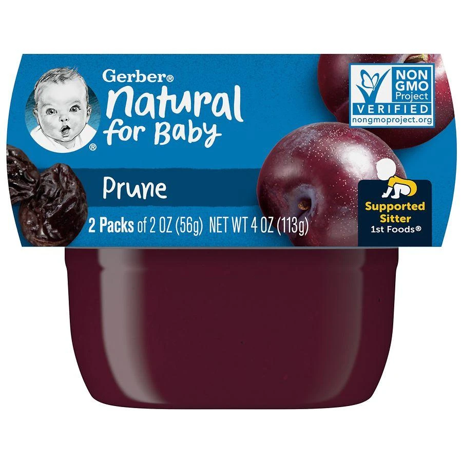 商品Gerber|1st Foods Natural Baby Food Prune,价格¥15,第1张图片